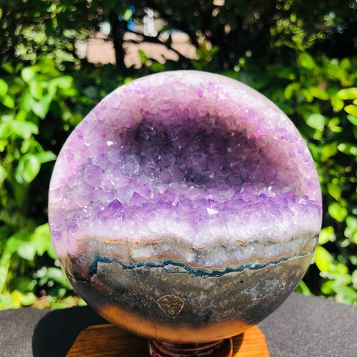 Natural amethyst geode - lb,