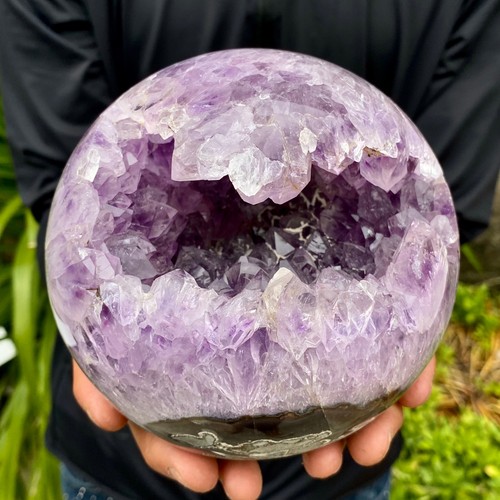 24lb amethyst agate geode - 5.24lb,