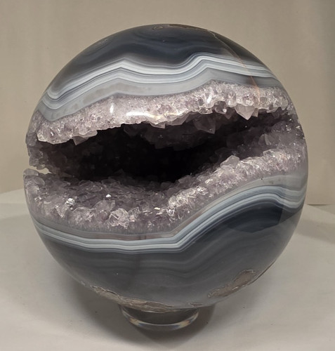 16lb banded agate - 8.16lb, 5.7"banded
