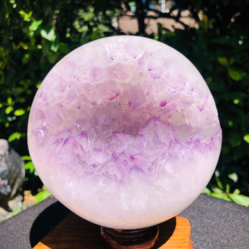 Natural agate sphere - natural,